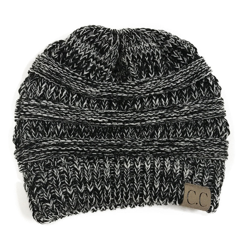 Ponytail Beanie Winter Hats For Women