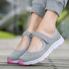 Image of New Women's Soft Soles Flat Shoes Fashion Air Mesh