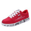 Image of Casual Shoes Breathable Walking Canvas Graffiti Flat