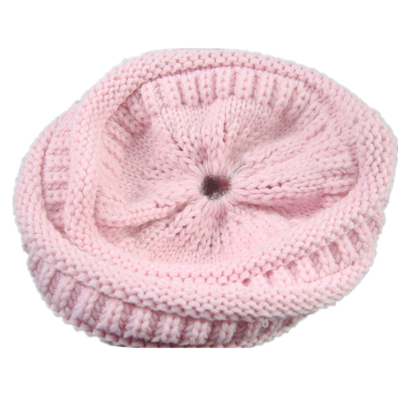 Ponytail Beanie Winter Hats For Women