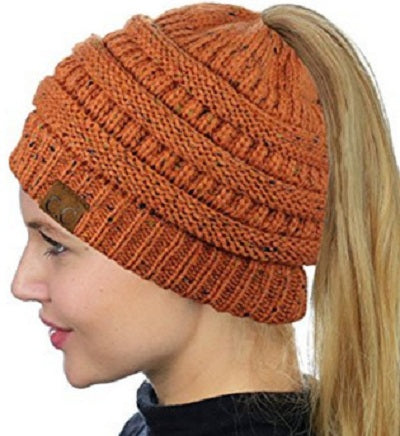 Ponytail Beanie Winter Hats For Women